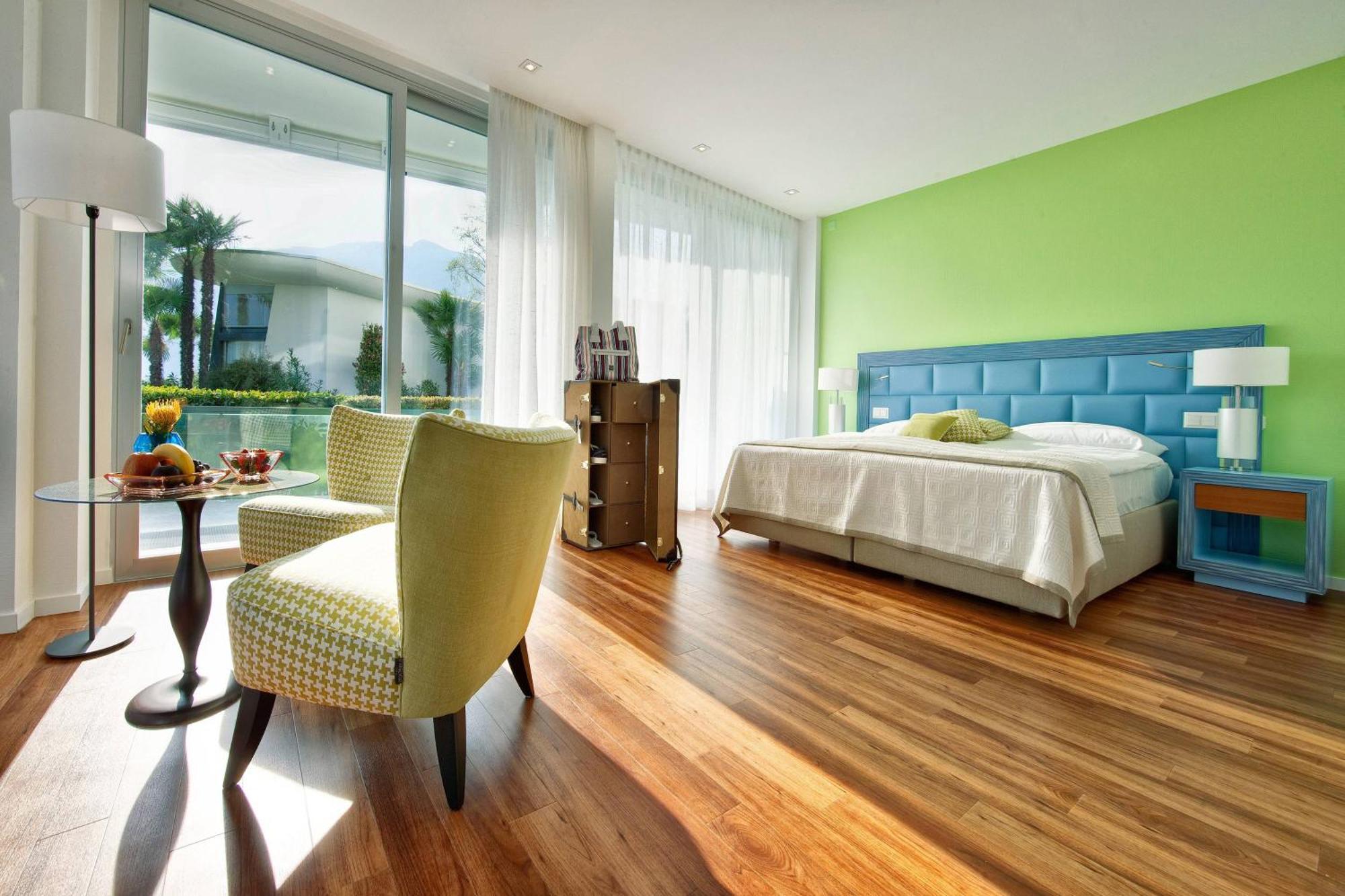 Eden Roc Marina Hotel Ascona Bagian luar foto