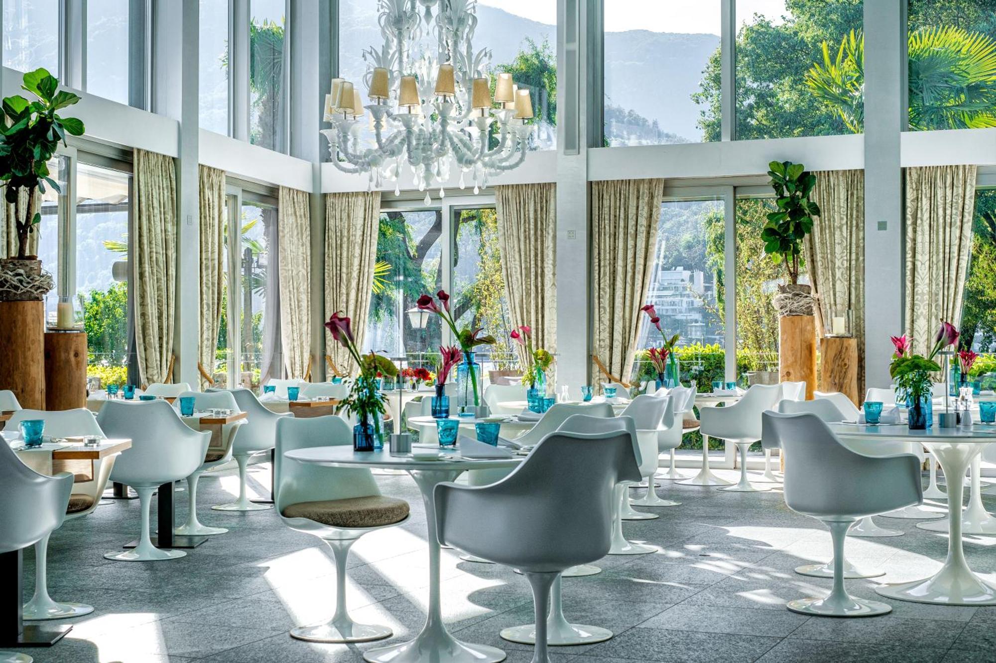 Eden Roc Marina Hotel Ascona Bagian luar foto